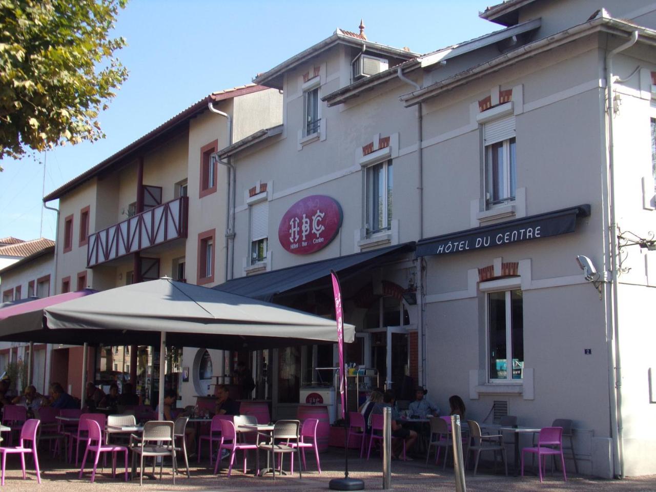 Hotel Du Centre Soustons Exterior foto